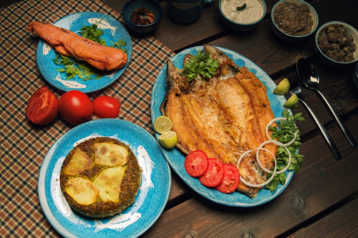 ماهی قزل سرخ شده