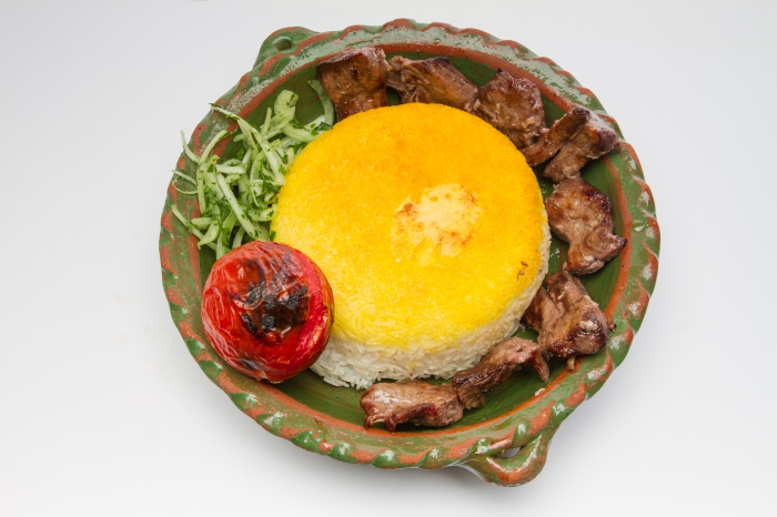 پلو کباب محلی