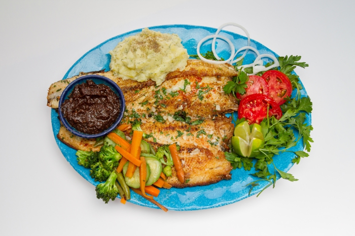 قزل آلا گریل شده