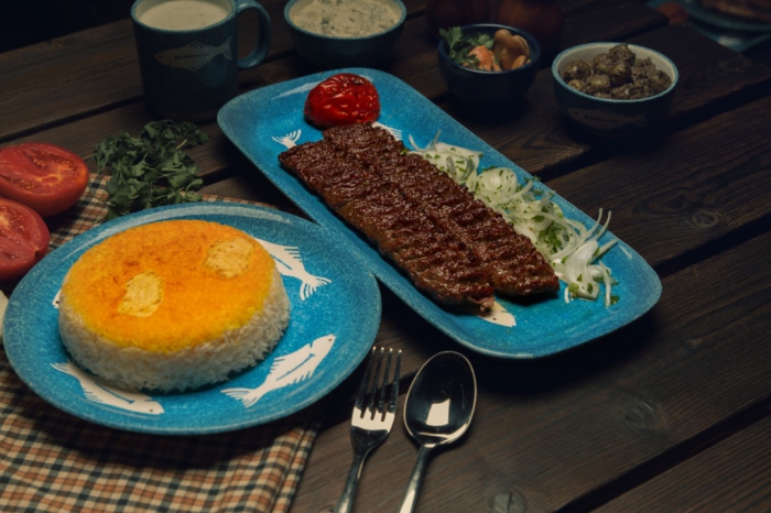 چلوکباب کوبیده